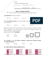 02.2012 - 2.ºP - Sequências e Regularidades, Porp. Directa e Escalas - Cristopher