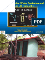 Call To Action For Water, Sanitation and Hygiene in All School by 2014 (WASH in School)