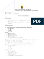 Economia - Lista 2