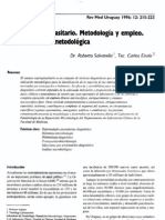 Examen Coproparasitario. Metodología y Empleo.