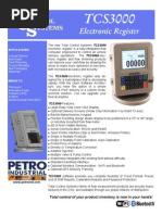 PETRO Meters TCS 3000 Electronic Register