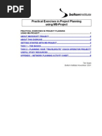 MS ProjectExercise1