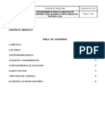 Procedimiento de Soporteria Bandeja Portacables