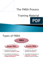 FMEA Process Training Material