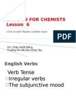 English For Chemists 6