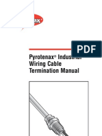 Pyrotenax Industrial Wiring Cable Termination Manual: For System 2000 and System 2200