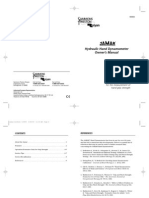 Lafayette Jamar Hand Dynamometer Users Manual