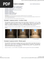 VRay Physical Camera Examples