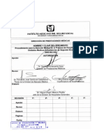 Procedimiento para La Atención Médica en El Proceso de Hospitalización en Las Unidades Médicas de 2do Nivel2660-003-056