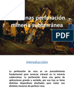 Perforacion y Voladura Tuneles