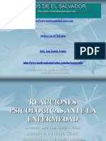 Reacciones Psicologica A La Enfermedad