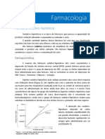 Resumo: Fármacos Sedativo-Hipnóticos