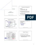 Transaction Management: CSE 444: Database Internals