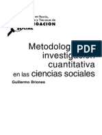 Metodología de La Investigación Cuantitativa