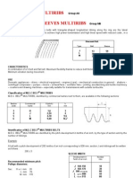 Multi V-Ribbed Belt Specifications