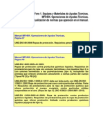 Actualización de Normas Que Aparecen en El Manual de Operaciones de Ayudas Técnicas