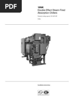 Double-Effect Steam-Fired Absorption Chillers: Nominal Cooling Capacity 345-4652 KW 50 HZ