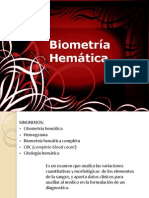 Biometría Hemática