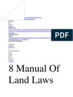 8 Manual of Land Laws: Hs - Civil