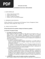 Los Primeros Pasos Del Cristianismo - Tercer Parcial