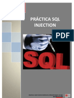 Práctica SQL Injection