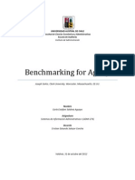 Benchmarking para La Agilidad