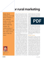 Media For Rural Marketing