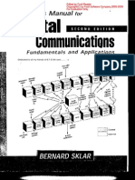 Solution Manual Digital Communications Fundamentals Bernard Sklar PDF