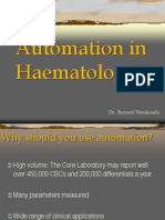 Automation in Haematology - Bernard