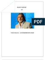 Vijay Mallya - An Entreprenuer Apart