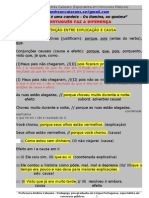 4 Aula Causa, Explicação, Consequência e Concessão