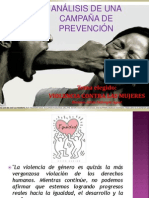 Análisis de Una Campaña de Prevención - VIOLENCIA DE GÉNERO