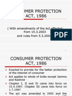 Consumer Protection ACT, 1986: (With Amendments of The Act Effected From 15.3.2003 and Rules From 5.3.2004)