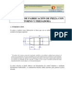 Practica de Taller en Torno Y Fresadora