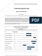 DAT Sample Report