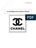 La Stratégie de La Maison Chanel