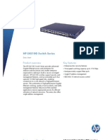 HP E4510G Switch Series: Product Overview Key Features