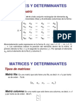 Matrices y Determinantes