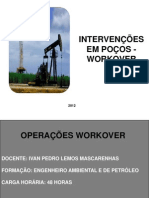 Intervençoes em Poços - Workover