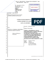 Filed & Entered: Clerk U.S. Bankruptcy Court Central District of California by Deputy Clerk