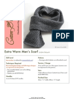 Extra Warm Men Scarf