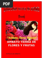 Ambato Tierra de Flores y Frutas