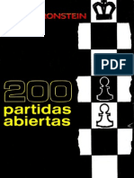 200 Partidas Abiertas - David Bronstein