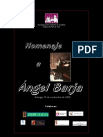 Homenaje A Ángel Barja