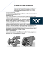 Componentes Del Sistema de Frenos en Una Motoniveladora