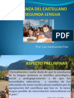 La Enseñanza Del Castellano Como Segunda Lengua