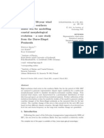 Analysis of 50-Year Wind Data of The Southern Baltic Sea For Modelling Coastal Morphological Evolution - A Case Study From The Darss-Zingst Peninsula