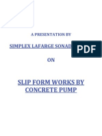 Slipformworksby Concretepump: Simplexlafargesonadihteam