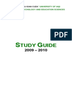 Study Guide 2009 2010 Psihologie