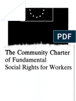 Community Charter of Fundamental Social Rights For Workers